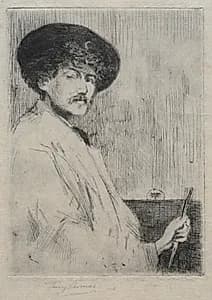 James MacNeill Whistler by Percy Thomas (British, 1846–1922)
