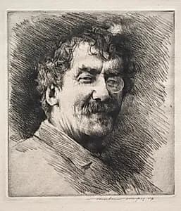 James MacNeill Whistler by Mortimer Menpes (British, 1860–1938)