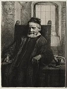 Jan Lutma, Goldsmith by Rembrandt van Rijn (Dutch, 1606–1669)
