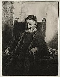 Jan Lutma, Goldsmith by Rembrandt van Rijn (Dutch, 1606–1669)