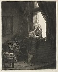 Jan Six by Rembrandt van Rijn (Dutch, 1606–1669)