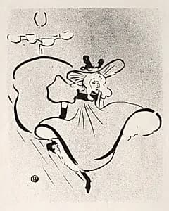 Jane Avril by Henri de Toulouse-Lautrec (French, 1864–1901)