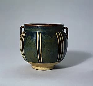 Jar with Handles: Cizhou ware by Unknown Artist