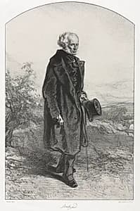 Jean Baptiste Isabey by Paul Gavarni (French, 1804–1866)