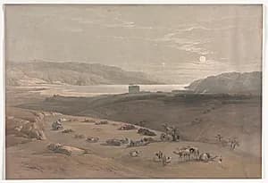 Jericho by David Roberts (Scottish, 1796–1864)