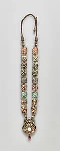 Jeweled Necklace and Pendant by Unknown Artist