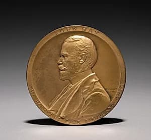 John Hay Medal by Victor D. Brenner (American, 1871–1924)