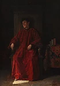 Judge in Red Robe by Adolphe Charles Edouard Steinheil (French, 1850–1908)
