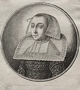 Kaufmann's Frau aus Hanan by Wenceslaus Hollar (Bohemian, 1607–1677)