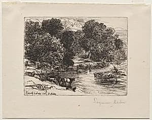 Kenarth by Francis Seymour Haden (British, 1818–1910)