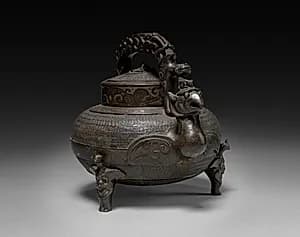 Kettle with Handle by Unknown Artist