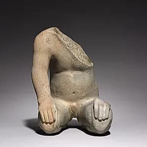 Kneeling Figure by Unknown Artist