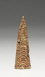 Knife-sheath tip (sika boha) by Unknown Artist