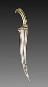 Knife with Jade Handle by Unknown Artist
