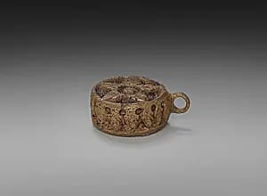 Kohl Tube (lid) by Unknown Artist