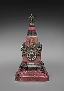 Kremlin Tower Clock by House of Fabergé (Russian, 1842–1918)