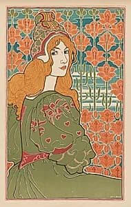 L'Estampe Moderne: Jane by Louis Rhead (American, 1857–1926)