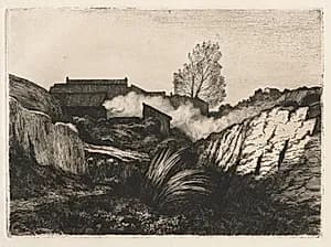 L'Estaque by André Paul Borel (French, 1828–1912)