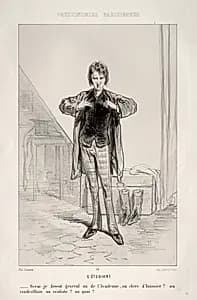 L'Étudiant by Paul Gavarni (French, 1804–1866)
