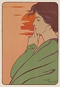 L'Heure du silence by Henri Georges J. I. Meunier (Belgian, 1873–1922)