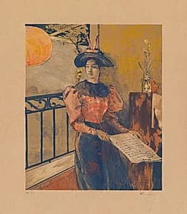 L’Illumination by Alexandre Lunois (French, 1863–1916)