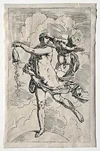 La Fortuna by Simone Cantarini (Italian, 1612–1648)