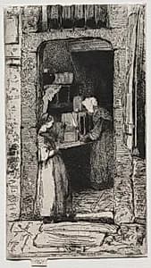La Marchande de Moutards by James McNeill Whistler (American, 1834–1903)