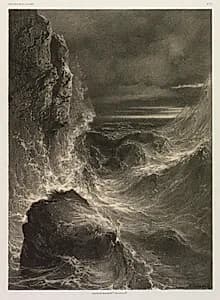 La Mer by Alexandre Calame (Swiss, 1810–1864)