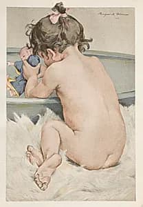 La Poupée by Marguerite Delorme (French, 1876–1946)