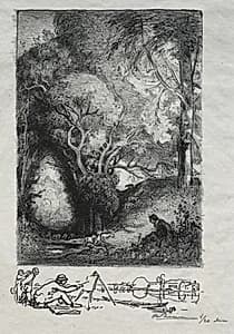 La Ravine en juin by Auguste Louis Lepère (French, 1849–1918)