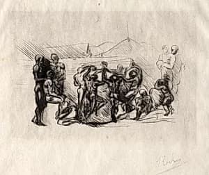 La Ronde by Auguste Rodin (French, 1840–1917)