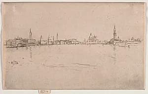 La Salute:  Dawn by James McNeill Whistler (American, 1834–1903)