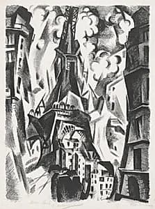 La Tour by Robert Delaunay (French, 1885–1941)