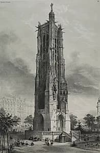 La Tour St. Jacques by Victor Coindre (French)