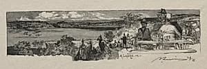 La Vallee de la Solle by Auguste Louis Lepère (French, 1849–1918)