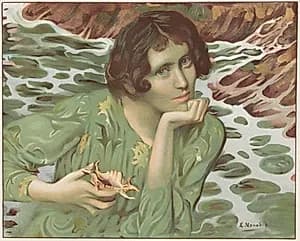 La Voix des Sources by Lucien-Hector Monod (French, 1867–1957)