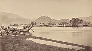 Lalpura from the Ferry by John Burke (Irish, 1845–1915)