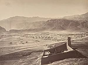 Landi Kotal Camp by John Burke (Irish, 1845–1915)