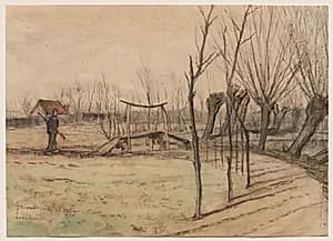 Landscape at Loosduinen by Piet Mondrian (Dutch, 1872–1944)