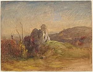 Landscape by François-Auguste Ravier (French, 1814–1895)