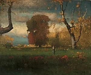 Landscape by George Inness (American, 1825–1894)