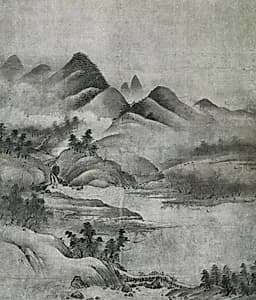 Landscape by Sōami (Japanese, d. 1525)