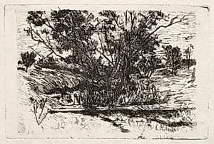 Landscape near Cincinnati by John Henry Twachtman (American, 1853–1902)