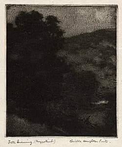 Late Evening by Orville Houghton Peets (American, 1884–1968)