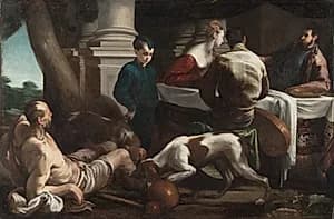 Lazarus and the Rich Man by Jacopo Bassano (Italian, c. 1510–1592)