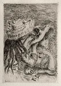Le Chapeau epinglé by Pierre-Auguste Renoir (French, 1841–1919)