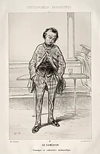 Le Comédien by Paul Gavarni (French, 1804–1866)