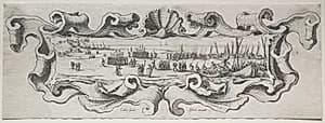 Le Débarquement des Troupes by Jacques Callot (French, 1592–1635)