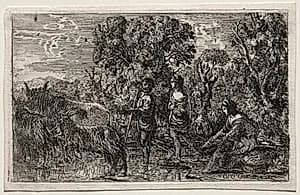 Le Passage du gué by Claude Lorrain (French, 1604–1682)