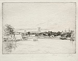 Le Petit St. Eloi, La Rochelle by Gustave Leheutre (French, 1861–1932)